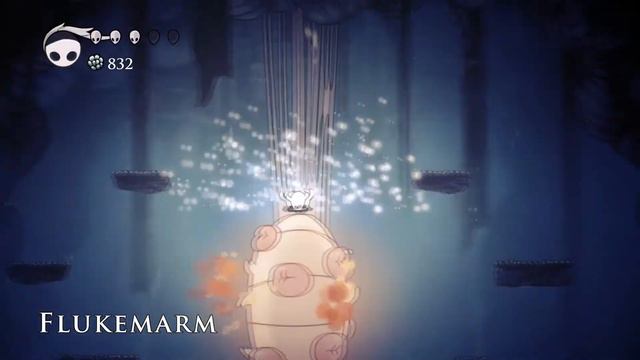 Hollow Knight - Cheesing Flukemarm with Desolate Dive (Fixed with Lifeblood Patch) смотреть онлайн