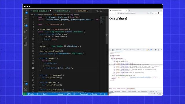 How to build a carousel in Lit смотреть онлайн