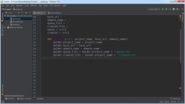 Python Web Crawler Tutorial - 9 - Giving the Spider Information смотреть онлайн