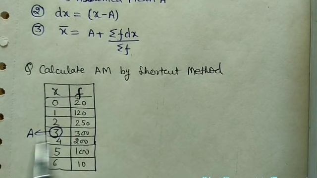Mean (Step deviation Method, Direct and Shortcut Method) Statistics सांख्यिकी смотреть онлайн