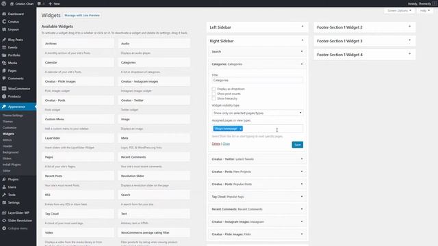 Themezly: Assign Widgets Plugin смотреть онлайн