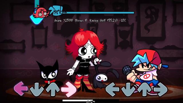 Gloomy Funkin' - Vs. Ruby Gloom (Friday Night Funkin') смотреть онлайн