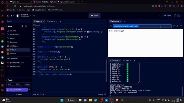 How To Make a Discord Bot 24/7 Using Replit | Kronix смотреть онлайн