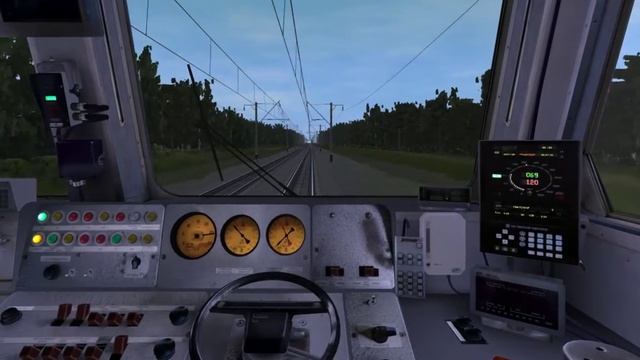 Trainz: ЭД9М-0098, рейс №6639, Воронеж-1 — Рамонь смотреть онлайн