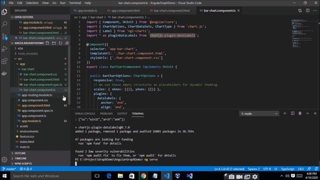 Pie Chart Graph In Angular 9 смотреть онлайн