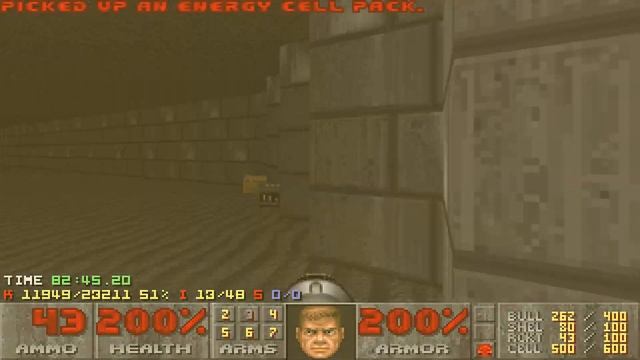 Doom II: Okuplok Slaughter Map UV-Fast No Hit Run in 2:45:20 [TAS] смотреть онлайн
