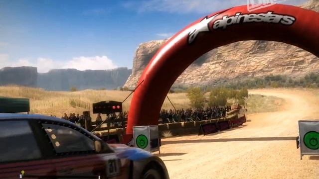 Dirt 2 Utah Canyon Driftin' (Nvidia 250) смотреть онлайн