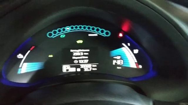 Описание приборной панели Nissan Leaf для новичков смотреть онлайн