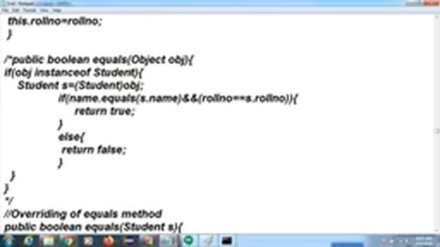 HashCode|Equal Method| String in Core Java Online live Session смотреть онлайн