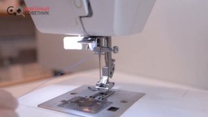 Как заправить швейную машинку PFAFF SMATER 140S смотрите в обзоре Швейного Советника!