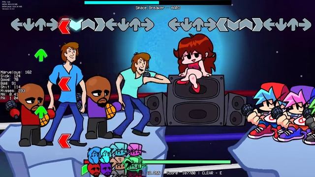 FNF Space Breaker 12key song CLEAR!! смотреть онлайн