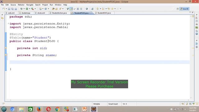 StrutsHibernateIntegration смотреть онлайн