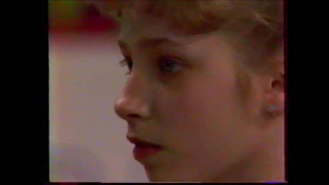 Kim ZMESKAL (USA) vault - 1990 French internationals EF смотреть онлайн