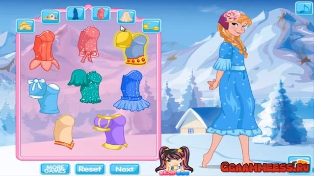 Холодное Сердце Зимние сестры Эльза и Анна смотреть онлайн