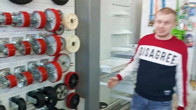 Колеса для тележек (промышленные, полиуритановые, большегрузные). Все для склада смотреть онлайн