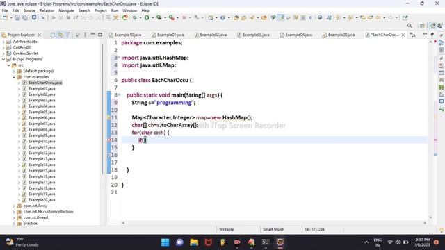 How to count each character occurance in string java смотреть онлайн
