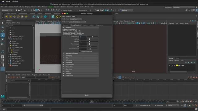 Render Image Sequence Maya Tutorial
