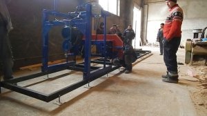 ленточная пилорама кедр 1 часть 3
