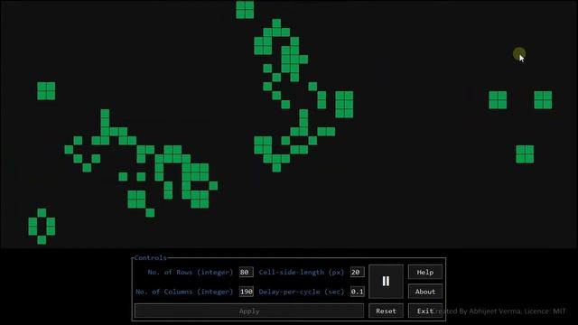 Simple "John Conway's Game of Life" Simulation software using python3 and tkinter смотреть онлайн