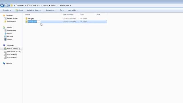 Dynamic Website in PHP & MySQL Part 3 - Creating the Project Folders смотреть онлайн