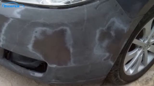 Ремонт вмятин на бампере смотреть онлайн