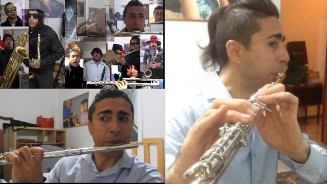 La sinfonia 40 di Mozart trascritta in forma di concerto per flauto traverso e orchestra di fiati смотреть онлайн