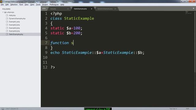 Type of Member Function Of PHP by Shiva Sir in Hindi || Lecture 25 смотреть онлайн