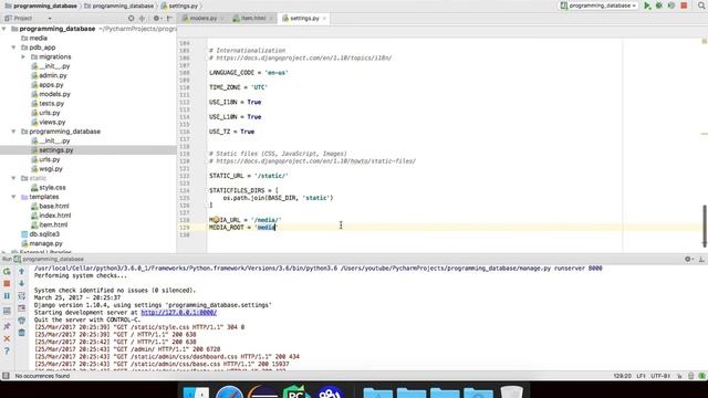 17. Serving Media Files During Development – Django by Example смотреть онлайн