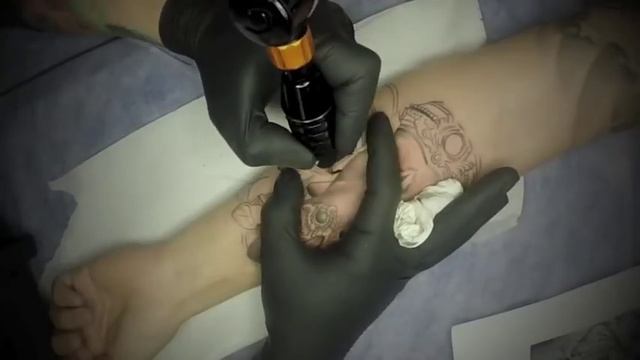 ganesha tattoo 1ª sesion (12LAGRIMAS TATTOO) смотреть онлайн