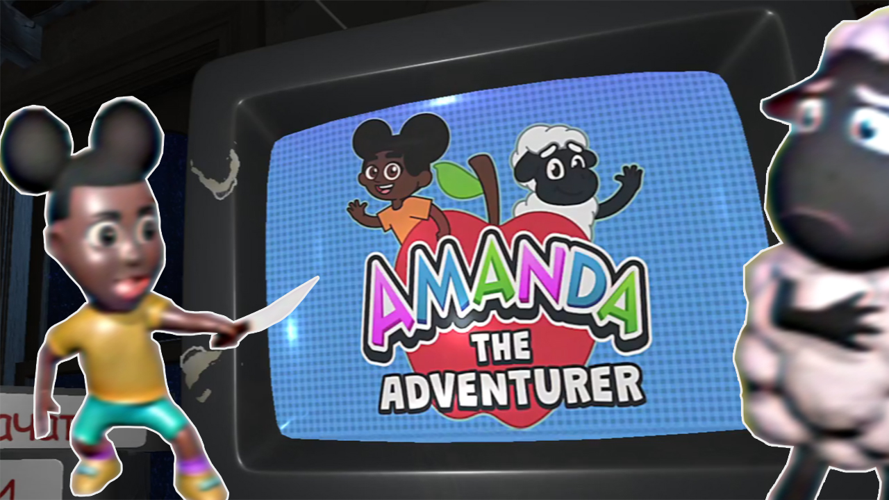 Аманда и Кудряш - Бараш в Игре Amanda the Adventurer Аманда Путешественница #1 смотреть онлайн