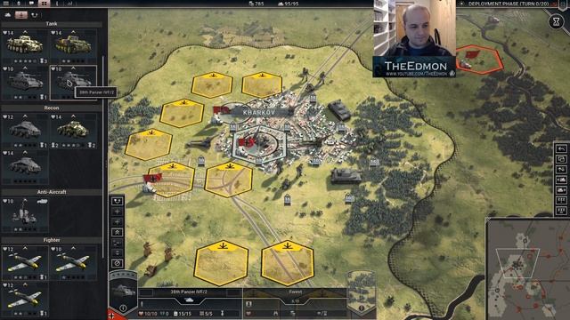 Panzer Corps 2 - Generalissimus Campaign - Episode 25 - Kharkov Deployment смотреть онлайн