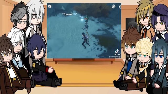IkemenVampire React To MC As Kaeya | Ikemen Vampire | GCRV