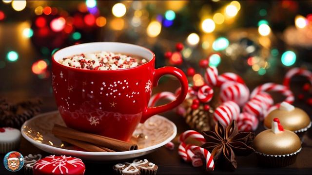 Christmas Jazz ? A Christmas Coffee Shop Ambience & Carol Bossa Nova Piano for Relax,Study,Work #4 смотреть онлайн