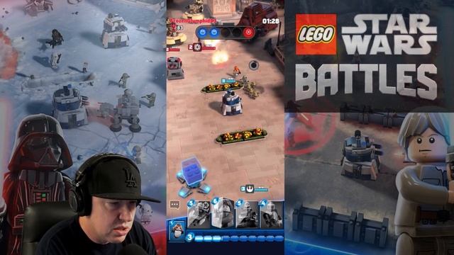New Star Wars Mobile Game - LEGO Star Wars Battles - iOS Android смотреть онлайн