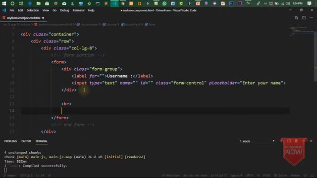 Angular 8 Tutorial - Part 30 - Template Driven Form with best practice смотреть онлайн