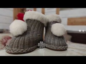 Угги из полиротанга