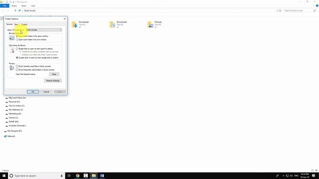 How to Open File Explorer in This PC View in Windows 10 смотреть онлайн