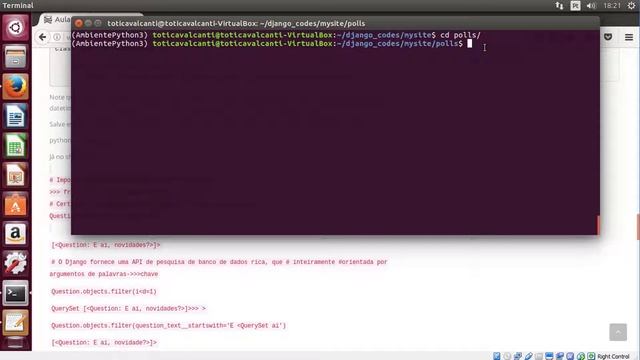 12 - Curso de Django - Interagindo com a API pelo shell python na prática смотреть онлайн