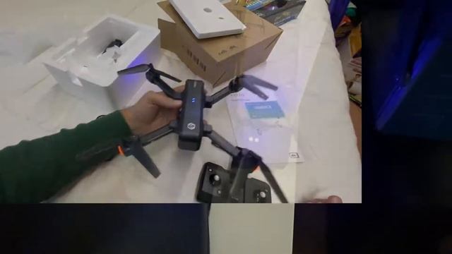 Sanrock X103W drone unboxing and first flight смотреть онлайн