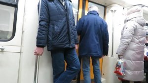 Поездка на Русиче в Казанском Метро от Авиастроительной до  Горок. (17.01.2022)