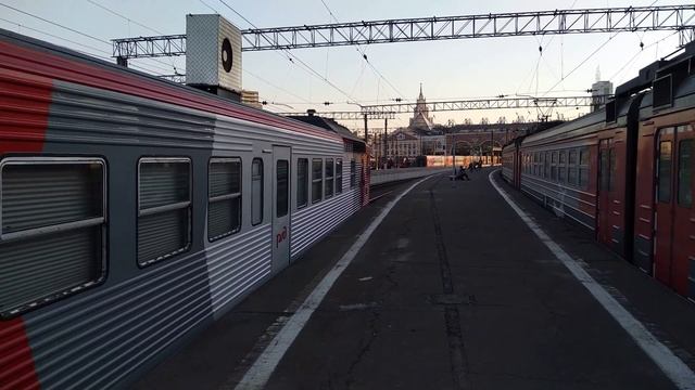 ЭД4М-0363("Спутник - Раменское"),отправление с Казанского вокзала + БОНУС! Автомотриса АЧ2-118. смотреть онлайн