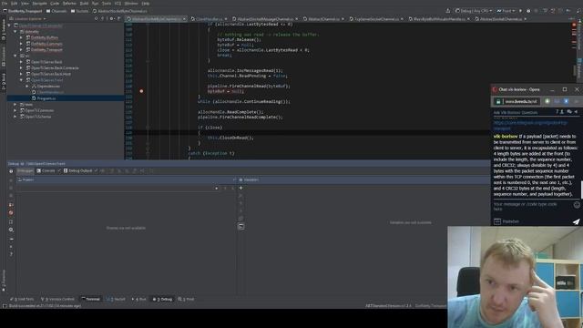 8. OpenTl.Server. Разработка уровня TCP смотреть онлайн
