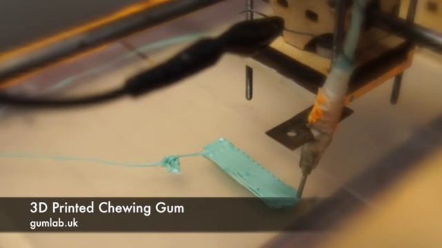 3D Printed Chewing Gum смотреть онлайн