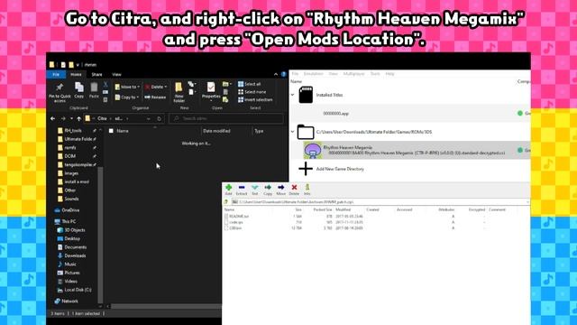 How to install Rhythm Heaven Megamix mods | RHModding смотреть онлайн