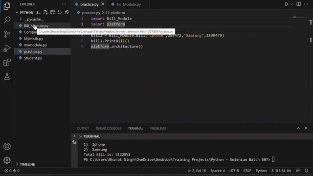 10) Module and Pip in python смотреть онлайн