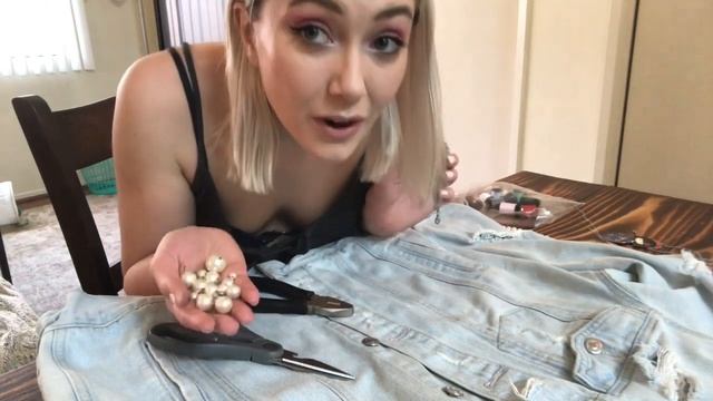 DIY: Pearl Denim Jacket смотреть онлайн