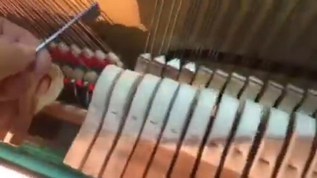 Стандартная регулировка механики пианино смотреть онлайн