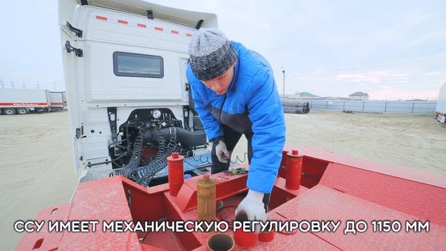 Китайский низкорамный трал тяжеловоз Tongyada. Грузоподъемность 100 тонн. Сталь T700. 32 колеса. смотреть онлайн
