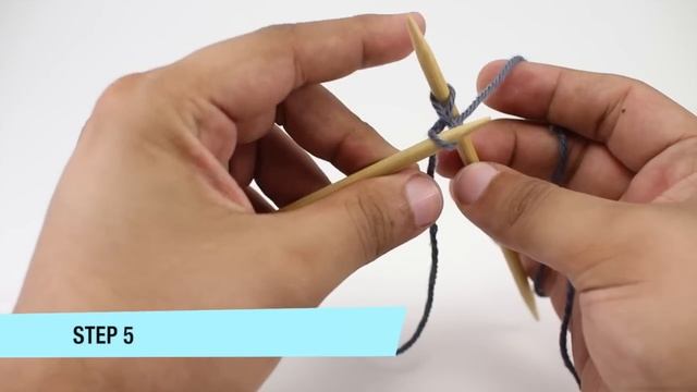 How to Knit the Purled On Cast On | Knitting Stitch Pattern | English Style смотреть онлайн