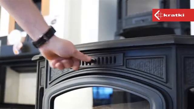 KOZA K 9 чугунная печка на твёрдом топливе! KRATKI смотреть онлайн